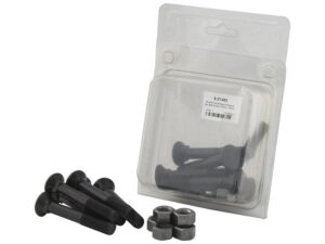 Monteringsbolt (rund) & Møtrik - M12 x 80mm, Trækstyrke 12.9 (6 stk. Agripak)