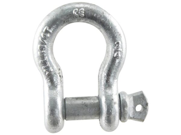 Sjækel (m/skrue)(bue), Rated: 4.75T (10450lbs)