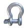 Sjækel (m/skrue)(bue), Rated: 12T (26400lbs)