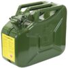 Metal Benzindunk - Grøn 10 liter (Unleaded Petrol)
