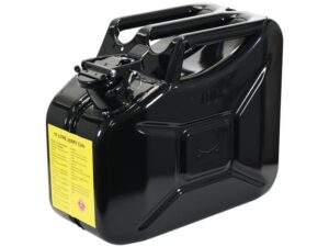 Metal Benzindunk - Sort 10 liter (diesel)