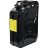 Metal Benzindunk - Sort 20 liter (diesel)