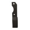 Kniv Snoet Højre 60x10mm Højde: Hulafstand: 130mm. Hul Ø: 15mm. Passer til Alpego Passer til: D00543