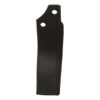 Kniv Buet Venstre 60x6mm Højde: 194mm. Hulafstand: 44mm. Hul Ø: 12.5mm. Passer til Maschio Passer til: 019100424
