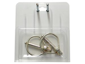 Ringsplit (pæreformet)(m/sikkerhedslukning), Stift Ø7.5mm x 44mm (2 stk. Agripak)