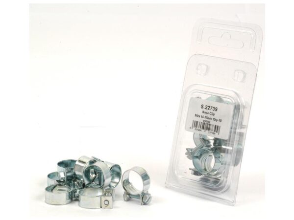 Spændebånd (mini), Minimal Ø14mm, Maksimal Ø17mm, 10 stk. Agripak.
