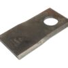 Kniv - Snoet, skarpe topkanter, parallel - 100 x 47x4mm - Hul Ø21mm - Venstre - Passer til Pottinger Passer til: 434973