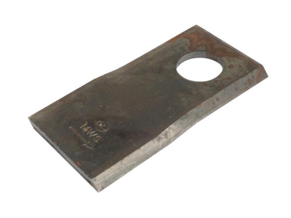 Kniv - Snoet, skarpe topkanter, parallel - 100 x 47x4mm - Hul Ø21mm - Venstre - Passer til Pottinger Passer til: 434973