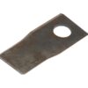 Kniv - Snoet, skarpe topkanter, parallel - 100 x 47x4mm - Hul Ø21mm - Højre - Passer til Pottinger Passer til: 434974