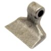 Slagle (Hammer), Topbredde mm: 40mm, Nederste bredde mm: 120mm, Hul Ø: 20.5mm, Radius 95mm - Passer til Agrimaster/Cabe, Kuhn Passer til: M40