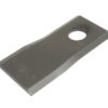 Kniv - Snoet, skarpe nederste kanter, parallel - 98 x 45x3.5mm - Hul Ø16.5mm - Venstre - Passer til Fort-Morra Passer til: 98SX