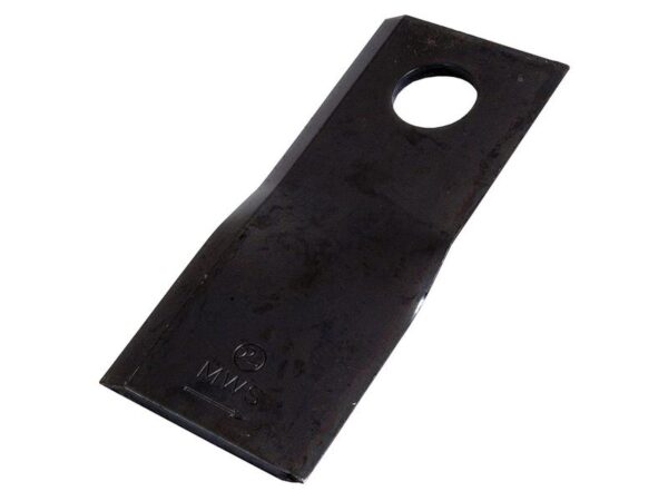 Kniv - Snoet, skarpe topkanter, parallel - 118 x 47x4mm - Hul Ø19mm - Venstre - Passer til Fella Passer til: 135564