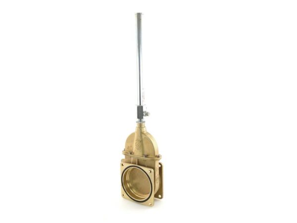 Skydeventil med gasdæmper (flange/flange) 6''