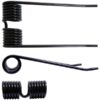 Pick-up fjeder Længde:197mm, Bredde:92mm, Ø5.5mm - Passer til Hesston, Massey Ferguson, New Holland Passer til: 700706128