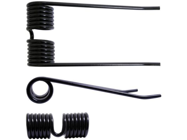 Pick-up fjeder Længde:197mm, Bredde:92mm, Ø5.5mm - Passer til Hesston, Massey Ferguson, New Holland Passer til: 700706128