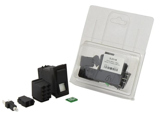 Kontakt (vippe) - Visker Bag, 3 Posities(Sluk/1/(2)), 1 stk. Agripak