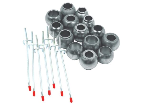 Sortiment Lift- og Topstangskugler (Kat. Lower Link Ball 2/2, 2/3, 3/3, Top Link Ball 2/2, 2/3, 3/2, 3/3) (14 stk. Sortiment)