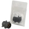 Stik 4 pol (Han), Black Plastic (Agripak)