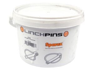 Ringsplit (pæreformet), Stift Ø6mm x 44.5mm (150 stk. Small Bucket)