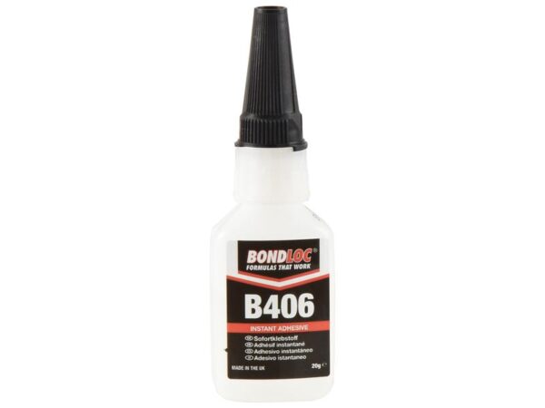 BondLoc B406 - Gummi- Og Plastbinder - 20g