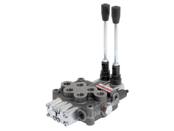 Sparex Monoblokventil 3/8'' BSP Porte 2 BK (45 L/min Flowhastighed)