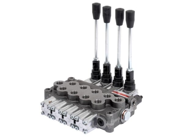 Sparex Monoblokventil 3/8'' BSP Porte 4 BK (45 L/min Flowhastighed)