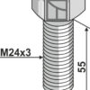 Skrue M24x3x55