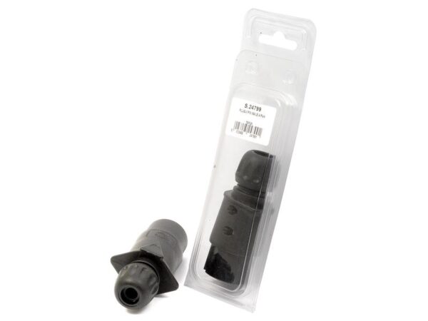 Stik 3pol (Han), Black Plastic (Agripak)