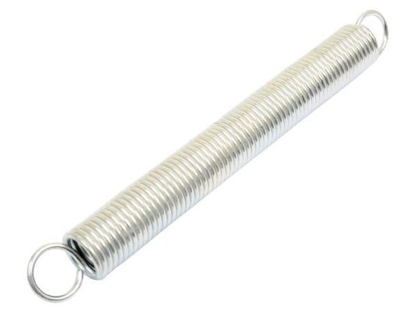 Trækfjeder, Forår Ø22mm, Tråd Ø2.7mm, Længde: 215mm.