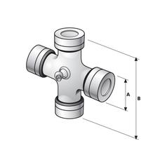 Sparex PTO Kryds - 22 x 54mm (Basic Drift)