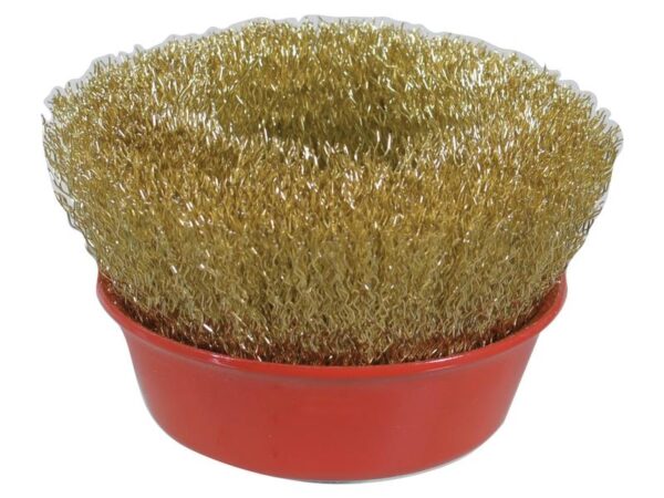 Crimp Cup Wire Brush 100mm