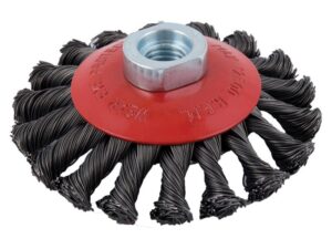 Twist Bevelled Wire Brush 100mm