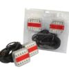 LED Baglygtesæt, Funktion: 4, Lys, bremselys, blinklys, nummerpladelys, Kabellængde:7.5M, 12V