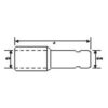 PTO Adapter - Spliner indv 1 3/8'' - 6 x Spliner udv 1 3/8'' - 6 med