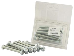 Bolt, Størrelse: M8x75mm (DIN 960, DIN 934) 20 stk. Agripak