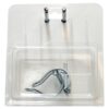 Ringsplit (rør), Stift Ø4.5mm x 32mm (2 stk. Agripak)