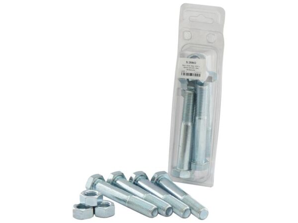 Bolt, Størrelse: M16x100mm (DIN 931, DIN 934) 5 stk. Agripak