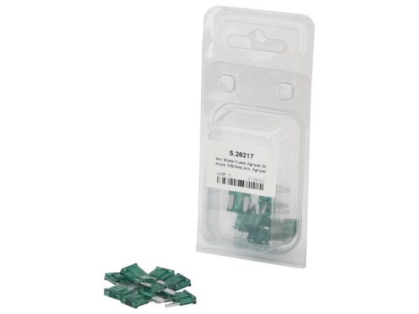 Sikringer (mini) Agripak 30 A (10 stk. Agripak)