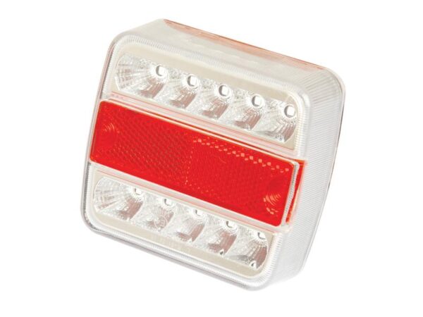LED Baglygte, Funktion: 4, Lys, bremselys, blinklys, nummerpladelys, Højre/Venstre, 12V
