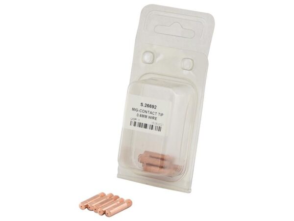 Tråddysse MIG 0.6mm (Agripak 5 stk.)