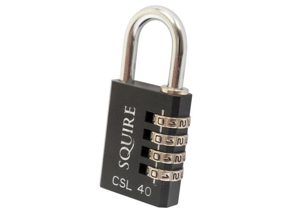 Squire Recodable Toughlock Combination Padlock - Støbt, Bredde (mm): 38mm (Sikkerhedsklasse: 4)