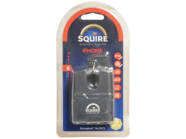 Squire Stronglock Pin Tumbler Padlock - Stål, Bredde (mm): 51mm (Sikkerhedsklasse: 6)