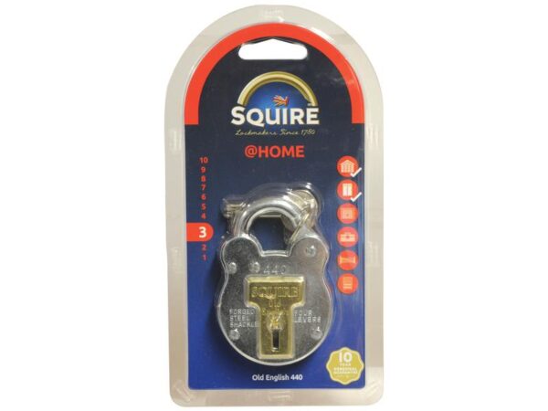 Squire Hængelås - Stål, Bredde (mm): 51mm (Sikkerhedsklasse: 3)