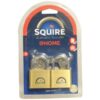 Squire Solid Brass Lion Range Padlock - messing, Bredde (mm): 39.5mm (Sikkerhedsklasse: 3)