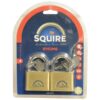 Squire Solid Brass Lion Range Padlock - messing, Bredde (mm): 51mm (Sikkerhedsklasse: 4)
