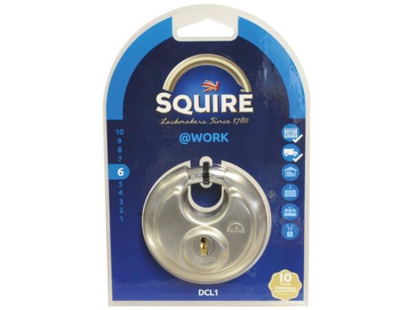 Squire Hængelås - Stainless Steel, Bredde (mm): 70mm (Sikkerhedsklasse: 6)