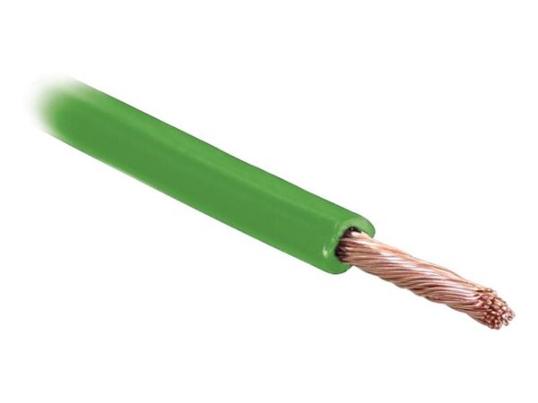 Kabel 1x2.5mm² (10m) Grøn