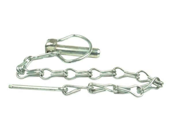 Pear Ringsplit m/kæde & split, Stift Ø6mm