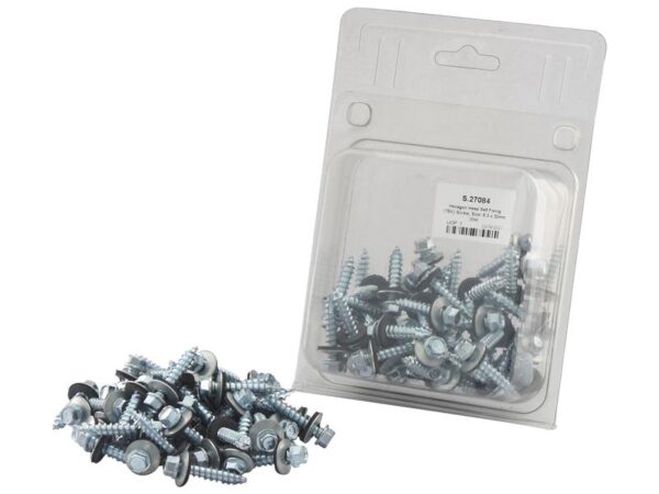 Pladeskrue (selvskærende), Størrelse: 6.3x32mm (DIN 7504K)