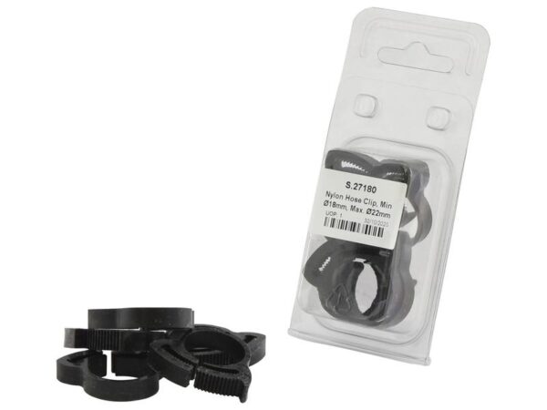 Spændebånd (nylon), Minimal Ø18mm, Maksimal Ø22mm, 5 stk. Agripak.
